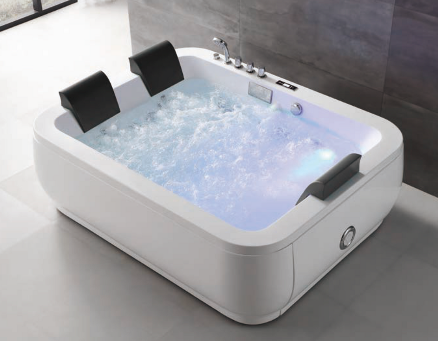 Massage Bath Tub - White