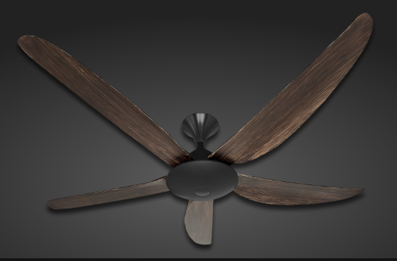 Rezo DC Motor Ceiling Fan - (46") 5 ABS Blade with 9+9 Speed Remote control