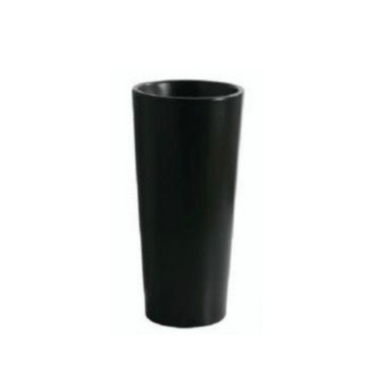 Round Free Standing Wash Basin - Matte Black