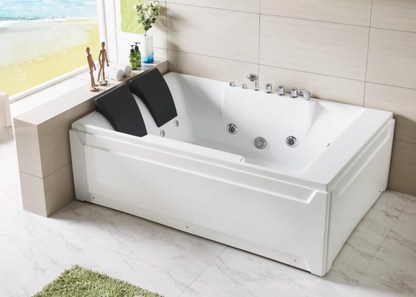 Massage Bath Tub (Right) with faucet c/w 4pcs big jets, 2pcs middle jets and 4pcs small jets