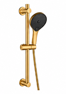 Shower Bar Set - Matt Gold