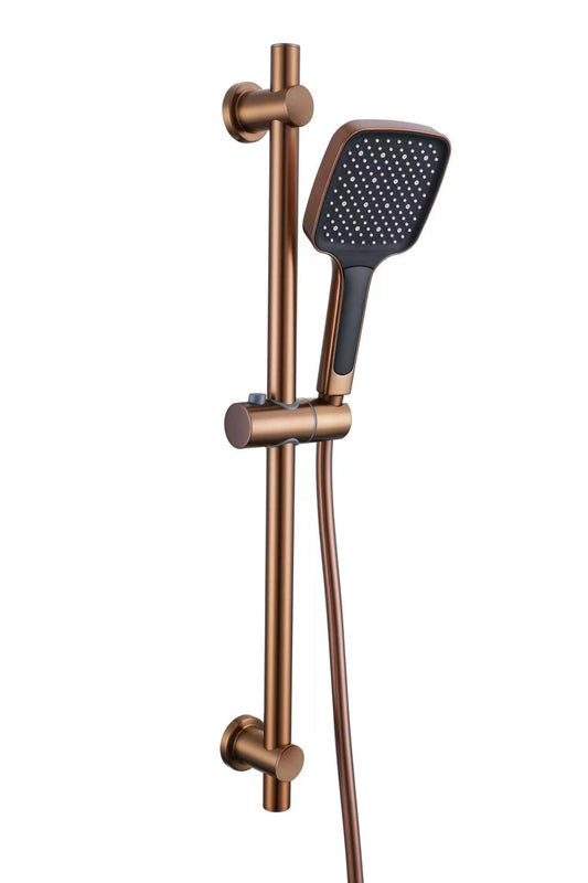 Shower Bar Set - Brushed Rose Gold