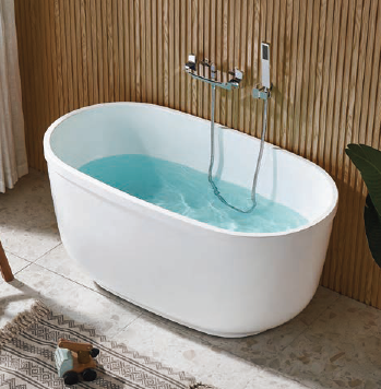 Free Standing Bathtub - White