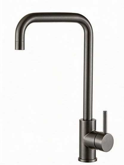 Pillar Sink Mixer - Matt Black