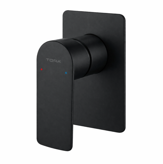 Concealed Bath Mixer - Matt Black