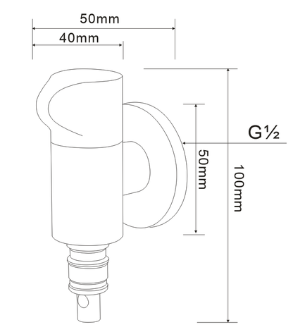 Wall Bib Tap