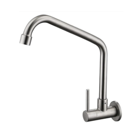 SUS304 Wall Sink Tap - Satin
