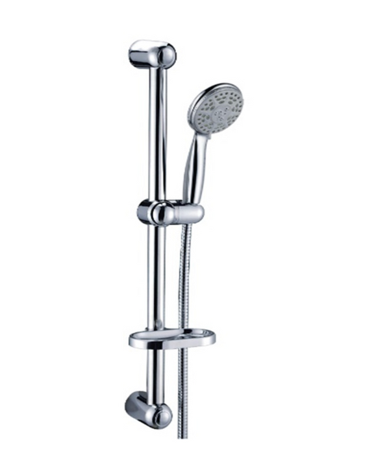 Shower Bar Set - Chrome
