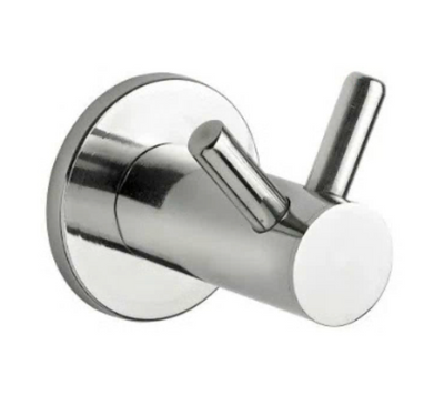 SUS304 Single Robe Hook - Matt Gold