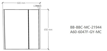 SUS304 Mirror Cabinet