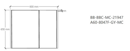 SUS304 Mirror Cabinet
