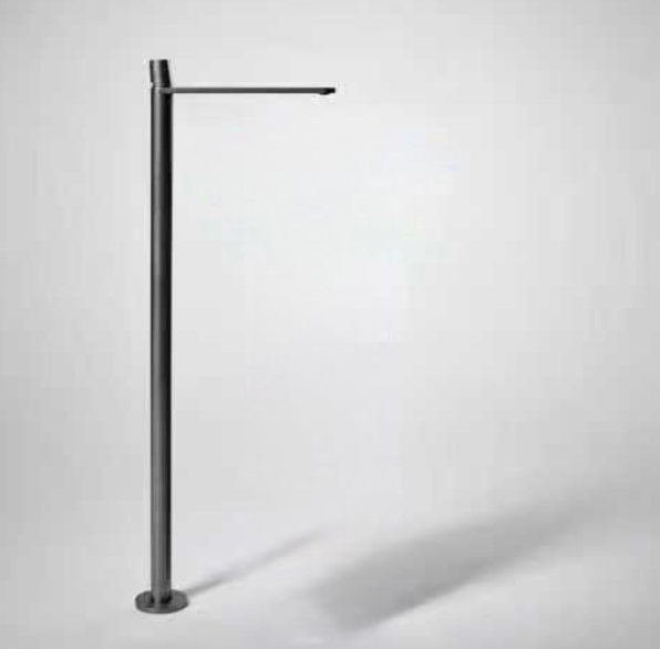 Landing Above Counter Basin Mixer - Grey