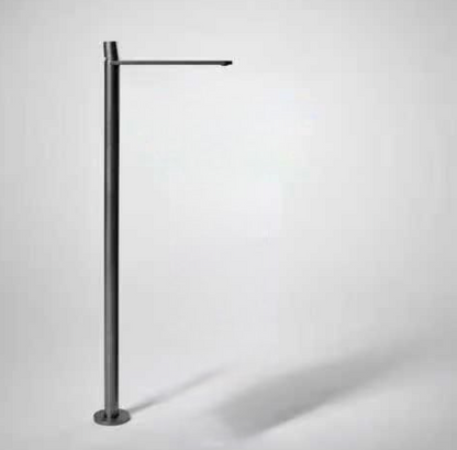 Landing Above Counter Basin Mixer - Grey