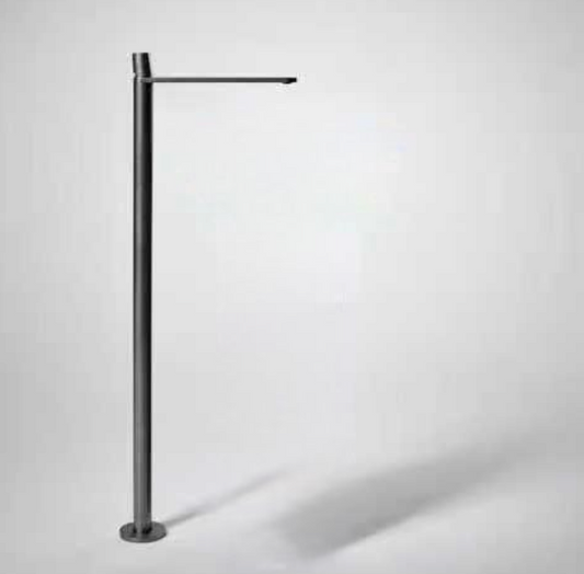 Landing Above Counter Basin Mixer - Grey
