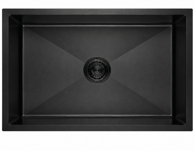 Single Bowl Sink c/w Basket