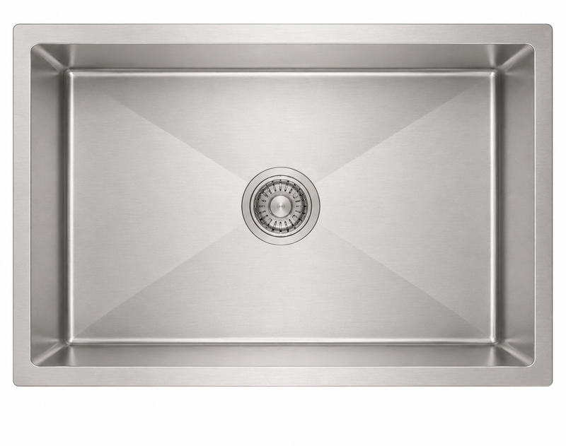 Single Bowl Sink c/w Basket