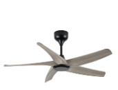 Rezo DC Motor Ceiling Fan- (46") 5 ABS Blade 18 Speed (F9+R9)  with Remote control - Grey Oak