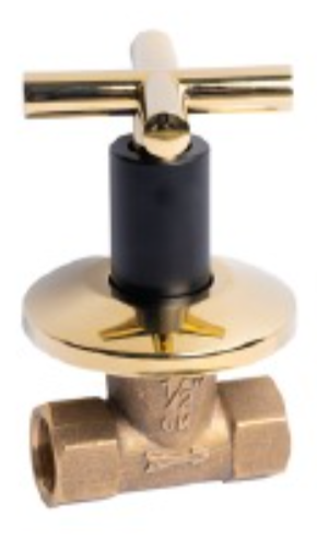Stopcock 1'' - Black Gold
