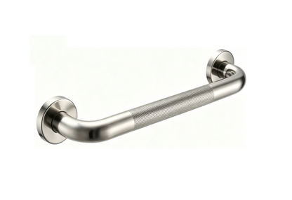 SUS304 Anti-Slip Knurled Safety Grab Bar - Satin