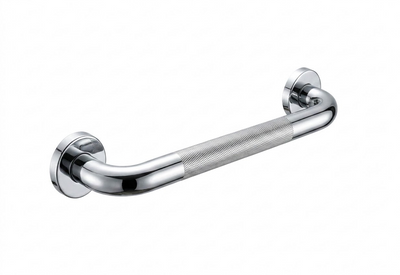 SUS304 Anti-Slip Knurled Safety Grab Bar - Polish