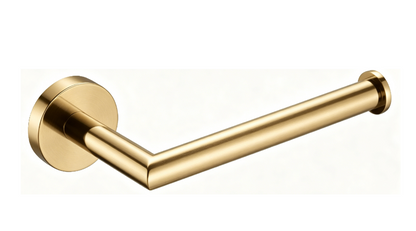 SUS304 Single Rod Paper Holder - Matt Gold