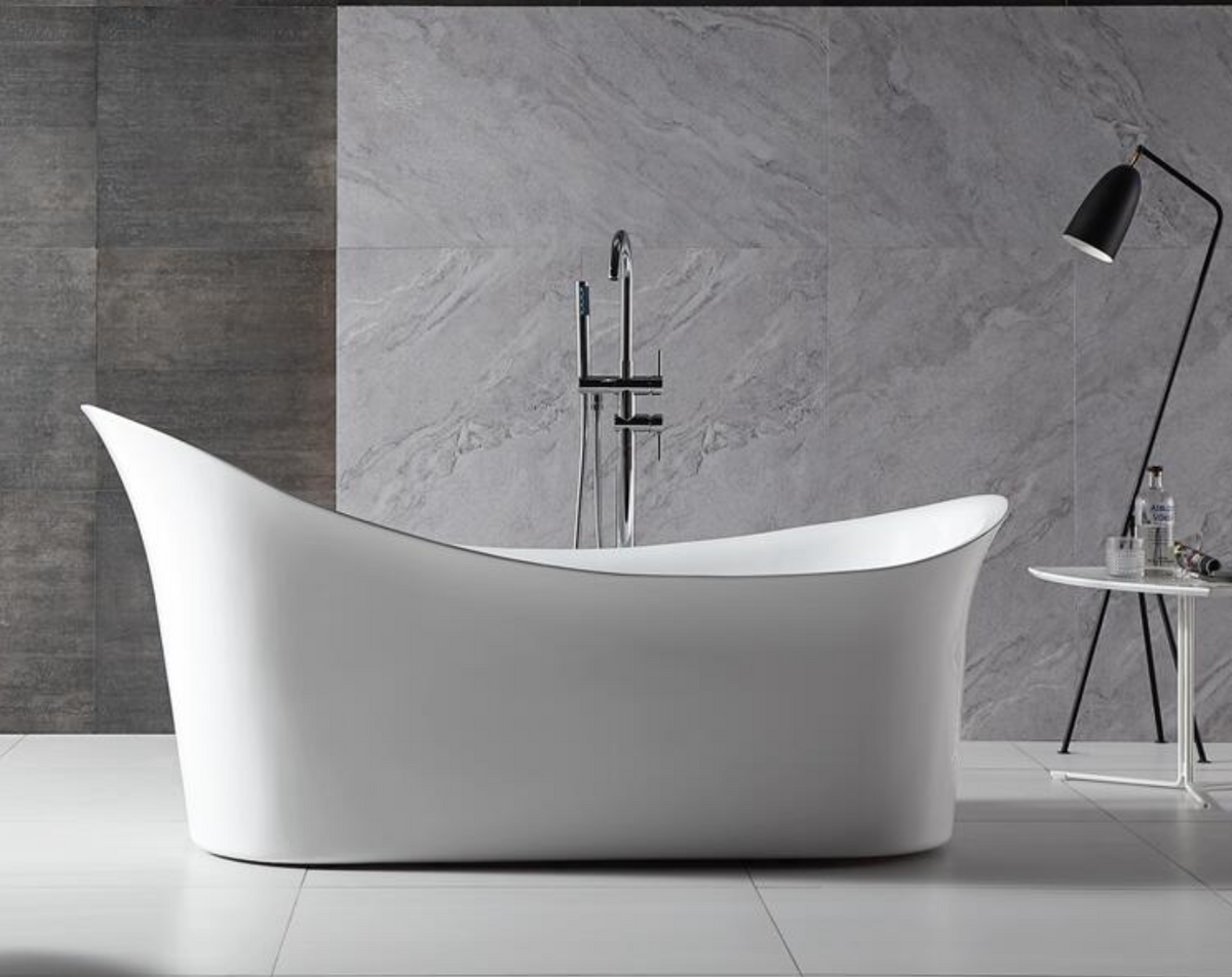 Free Standing Bathtub - White