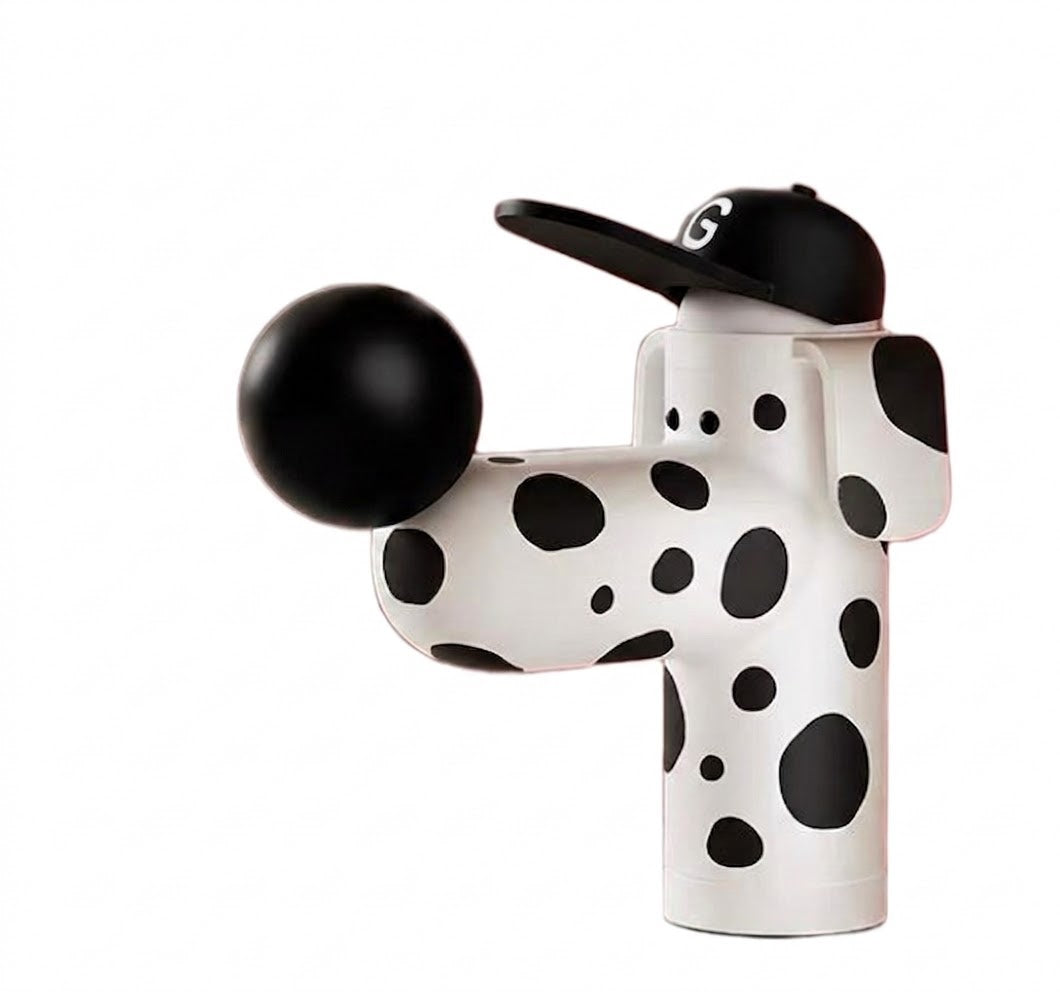Dalmatian Puppy Wash Basin Mixer - Black & White