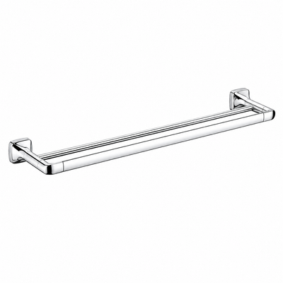 SUS304 Double Towel Bar (L600mm) - Chrome