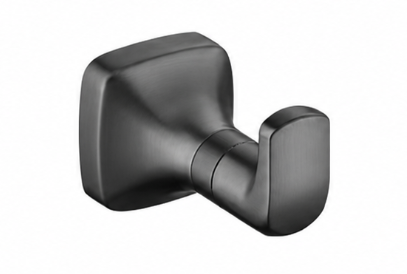 SUS304 Single Robe Hook - Matt Black