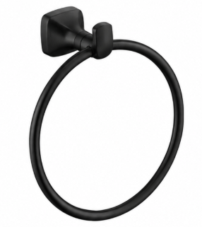 SUS304 Towel Ring - Matt Black
