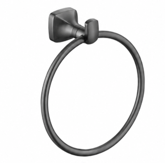 SUS304 Towel Ring - Matt Black