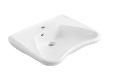 Handicap Wall Hung Basin - White