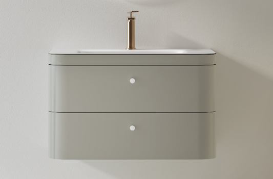 Plywood Cabinet with Artificial Stone Basin