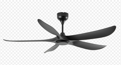 Rezo DC Motor Ceiling Fan- (46") 5 ABS Blade 18 Speed (F9+R9) with Remote control - Matt Black