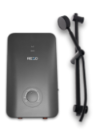 Rezo Instant Water Heater (DC Pump)  c/w Hand Shower Bar Set - Dark Grey