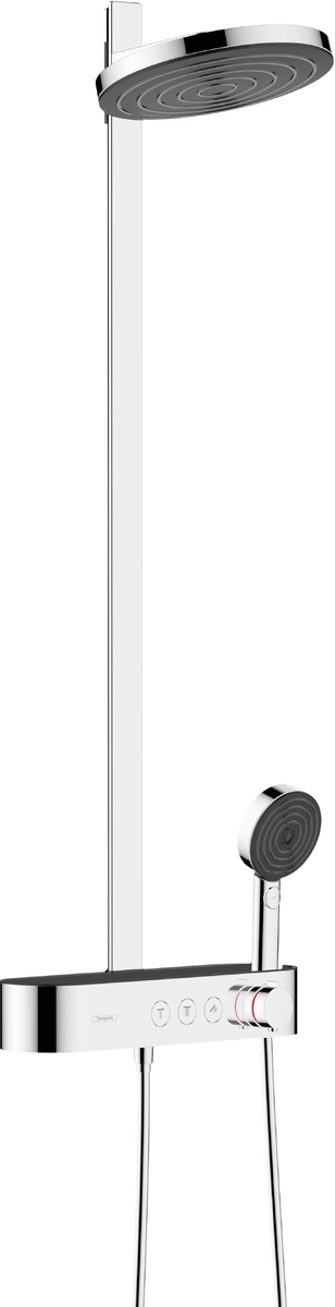 Pulsify S Showerpipe 260 2jet EcoSmart with ShowerTablet Select 400-Chrome