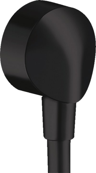 hansgrohe FixFit Wall outlet E without non-return valve - Matt Black