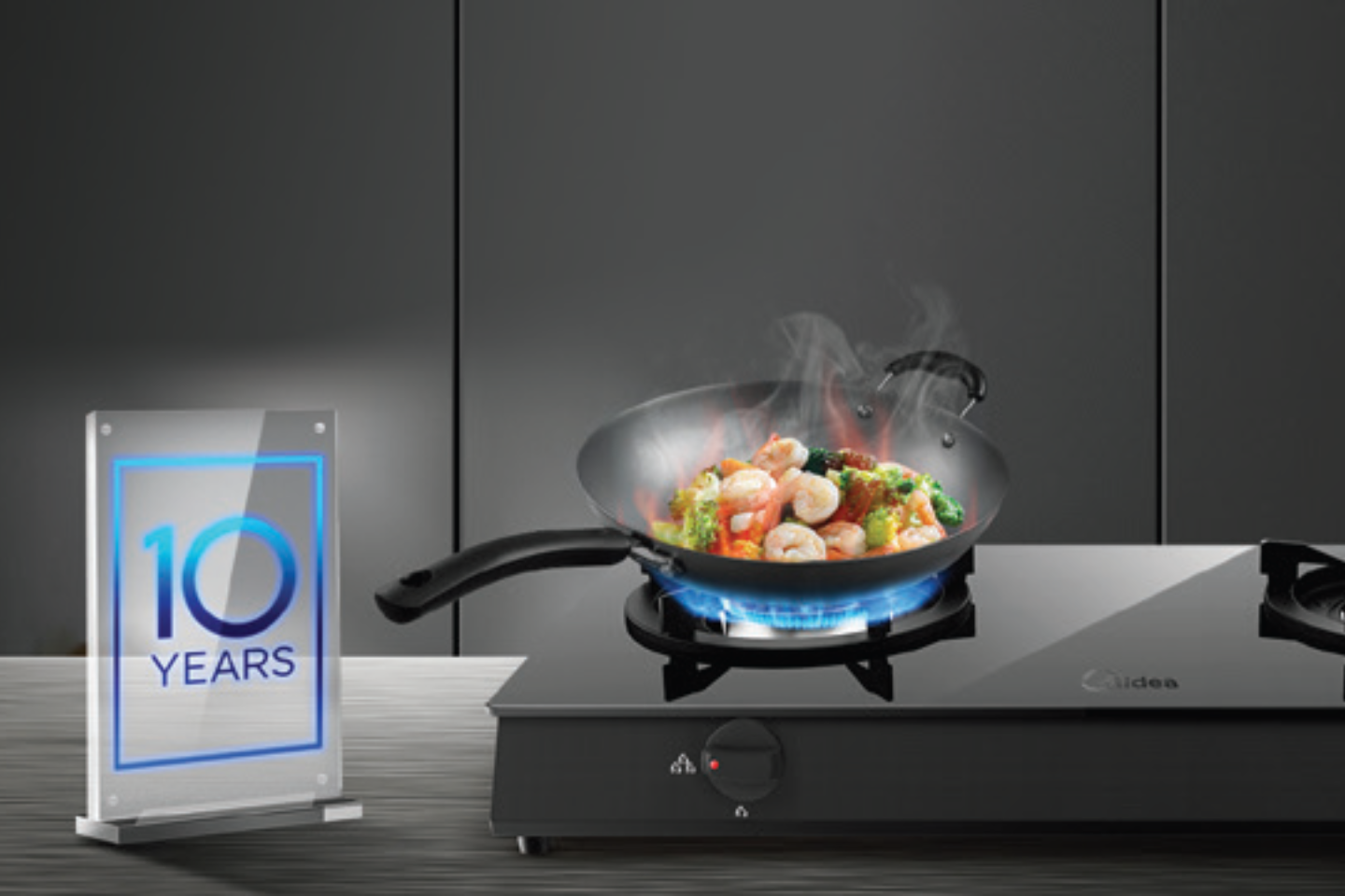 20% LESS GAS CONSUMPTION 10 YEARS SECURE USAGE FOR LONGER "SERVING YOU" TIME