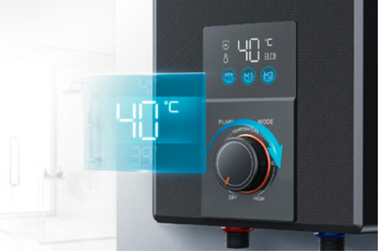 Accurate Temp Control With Display, No Need To Adjust Again & Again