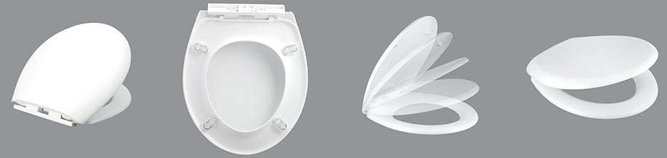 Soft Close Elite M/D Seat & Cover - White