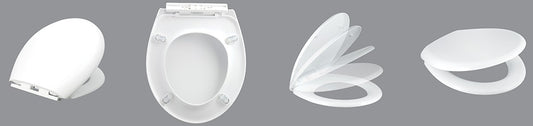Soft Close Elite M/D Seat & Cover - White