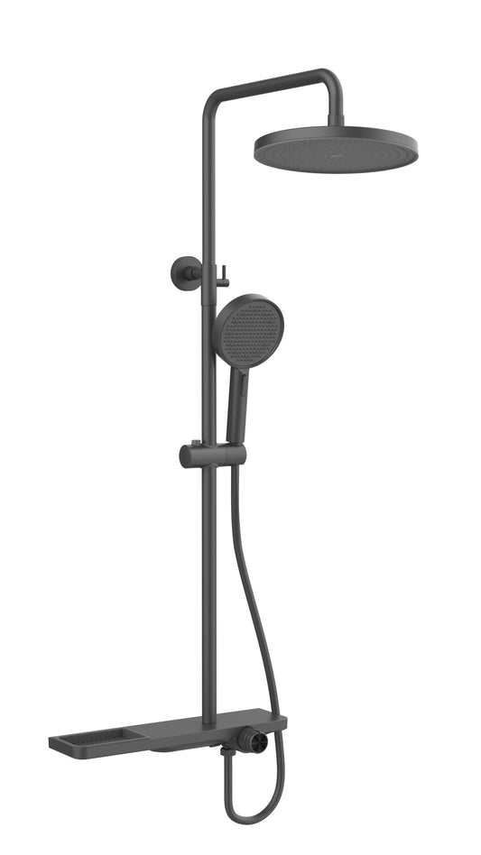 Exposed Shower Bar Set - Grey