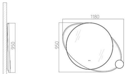 Led Mirror Only