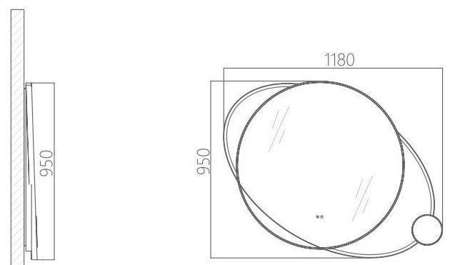 Led Mirror Only