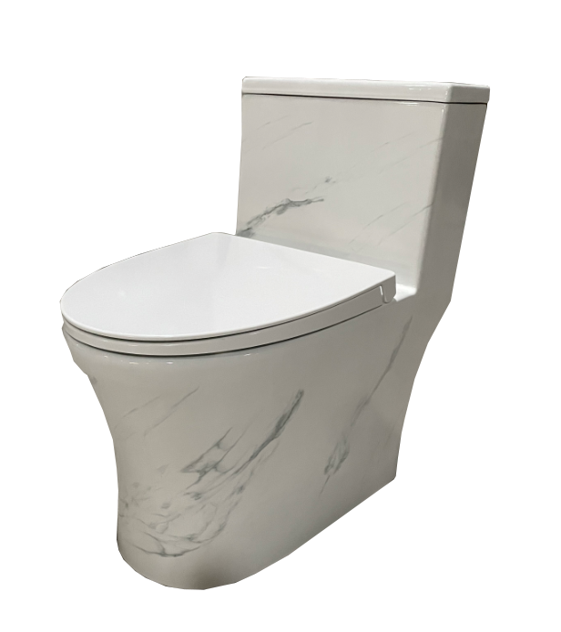 VESPER WC Complete Set (S-250mm) - Marble White