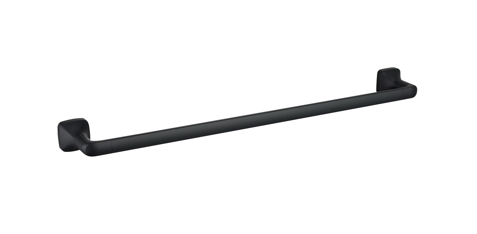 SUS304 Single Towel Bar (L600mm) - Matt Black