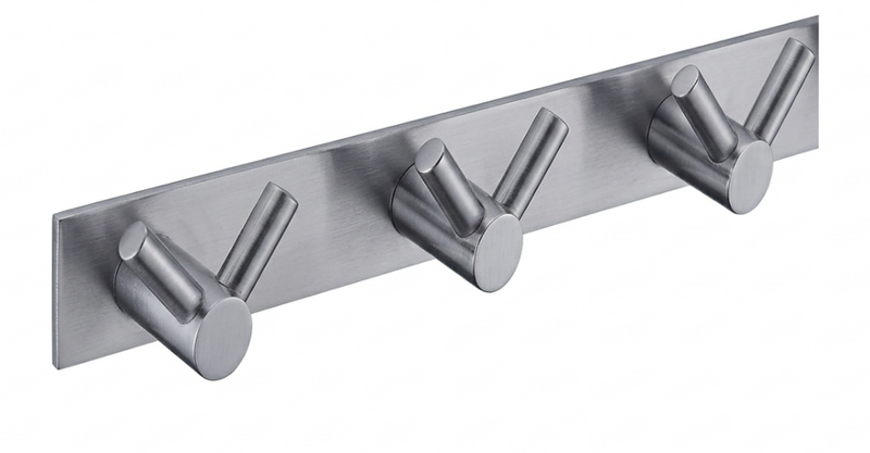 SUS304 3pcs Robe Hook - Satin