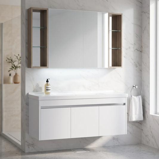 SUS304 Main Basin Cabinet in a room setting