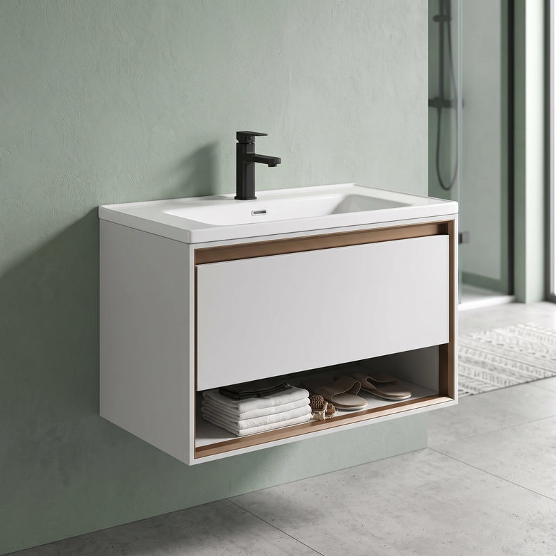 SUS304 Main Basin Cabinet in a room setting