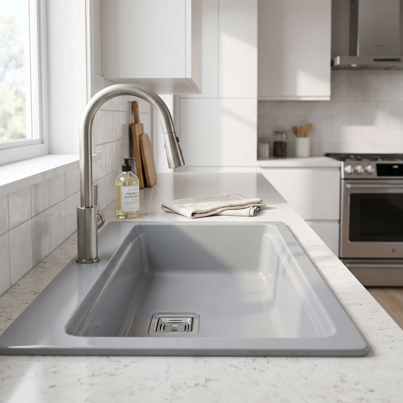 Granitetech Kitchen Sink in a room setting